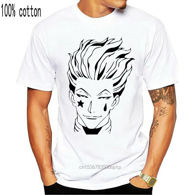 Футболка Hisoka Hunter X фантомная труппа наряд килуа аниме Новинка Мужской Топ|Мужские