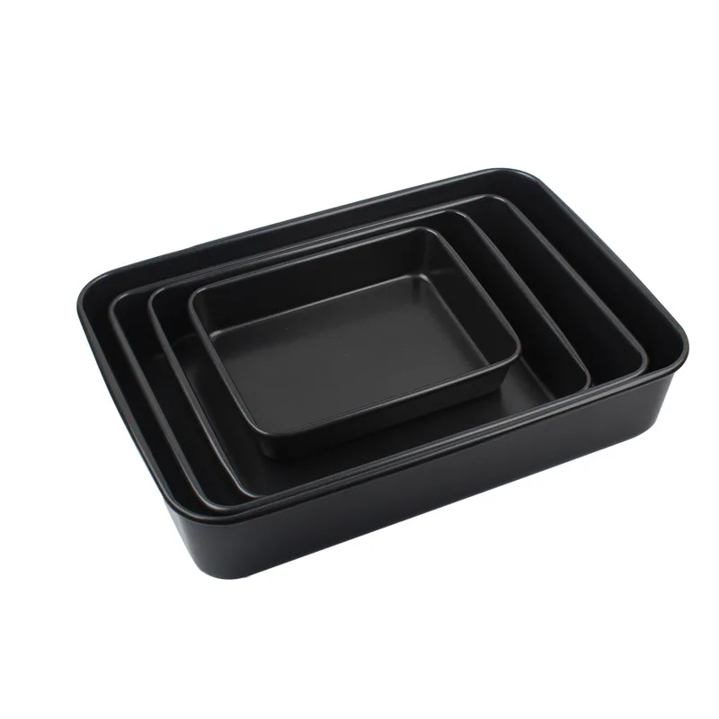 

Carbon Steel Bakeware Rectangular Nonstick Cake Bread Toaster Pans Mold for Baking Pastry Tray Kitchenware Kitchen Utensils