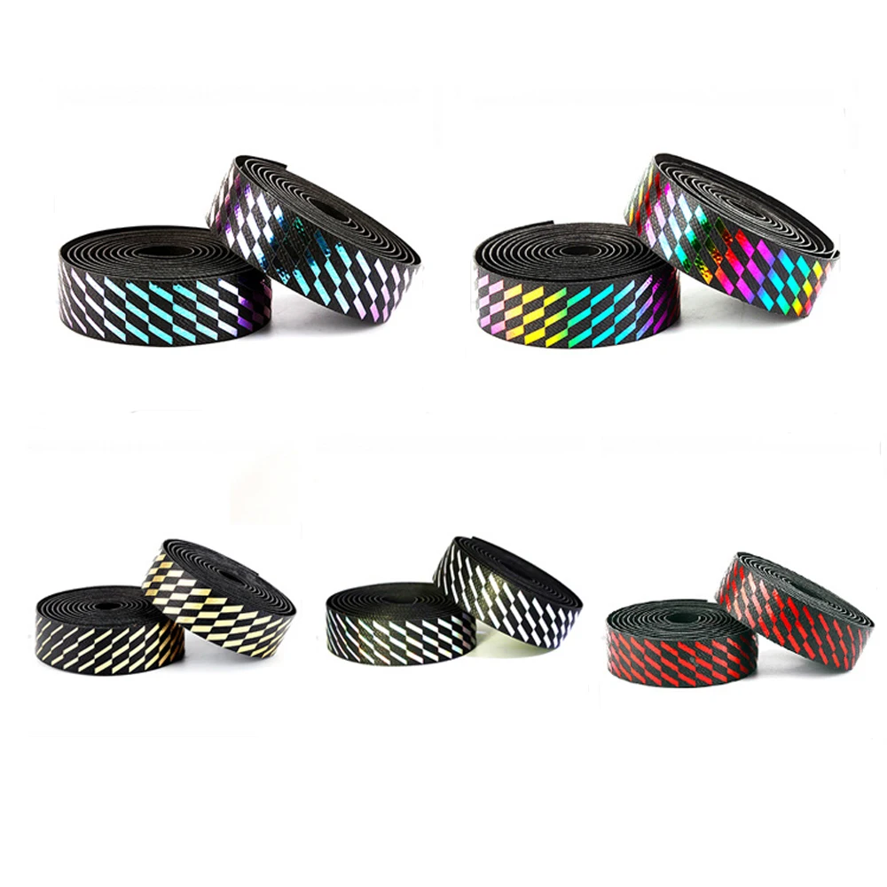 

Road Bike Bar Tape High Quality Vibration Damping Anti-Vibration EVA PU Handlebar Tape Anti-slip Racing Bicycle Handle Bar Tape