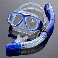 optical diving gear kit myopia snorkel set different strength for each eye nearsighted dry top scuba mask