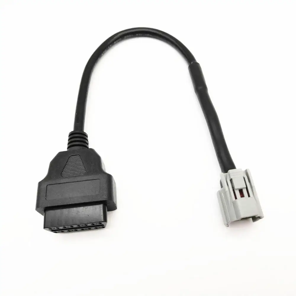 Женский 3-контактный разъем OBD II кабель K-Line диагностический электрокабель |