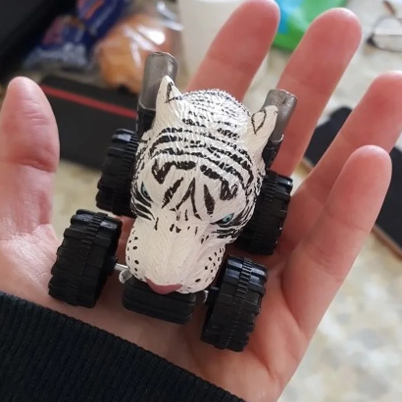 Mini Vehicle Animal Pull Back Cars With Big Tire Wheel Creative Gifts For Kids Style Car Model Toy Dolphin | Игрушки и хобби