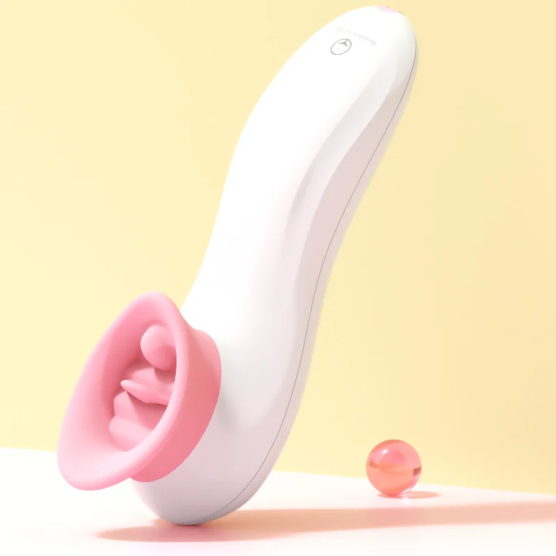 7 скоростной вагинальный вибратор для женщин лижущий язык на присосках клитора