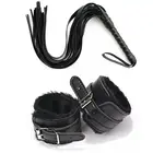 Секс-товары для взрослых, 42 см, кожа, искусственная кожа, наручники для секса, БДСМ, унисекс, наручные манжеты, игры для взрослых, секс-игрушки