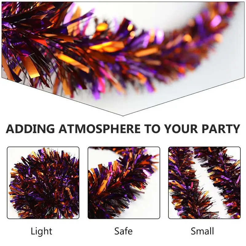 

4Pcs Holiday Party Colored Bars Party Strips Adornment Festival Decor Props