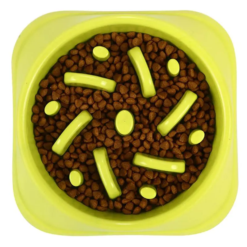 

Dog Anti Choking Bowl Slow Eating Bloat Stop Food Plate Maze Interactive Puzzle Cat Anti Skid Dishes Tray Home Pet Accessory
