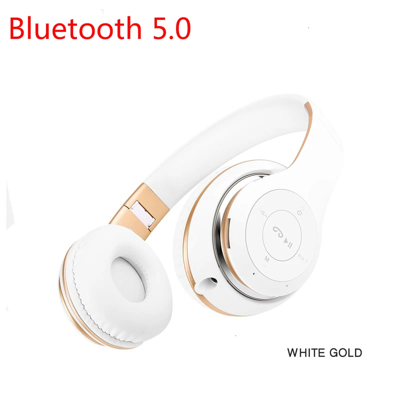Складная Беспроводная гарнитура HIFI стерео Bluetooth беспроводная гарнитура для наушников спортивные отношения наушники с микрофоном для телефона музыка