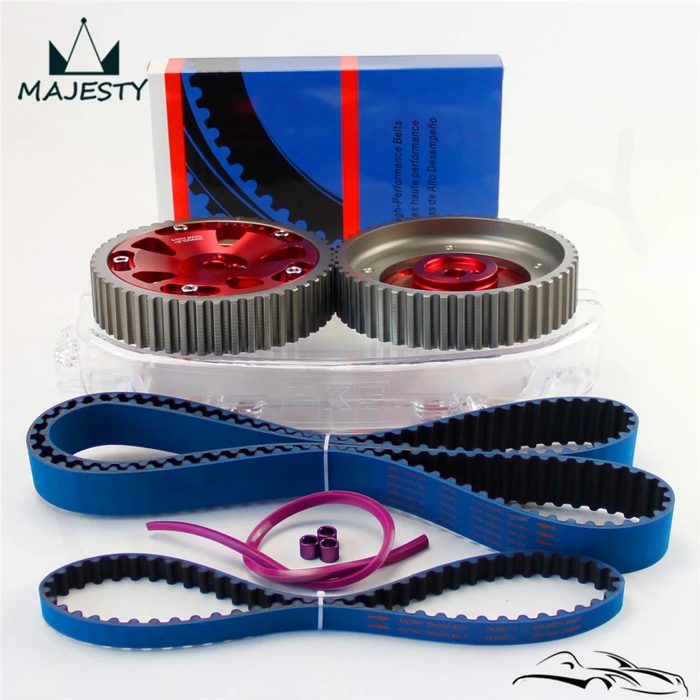 Гоночный Ремень ГРМ с балансировкой + Шестерня камеры крышка для EVO 1 3 Eclipse DSM
