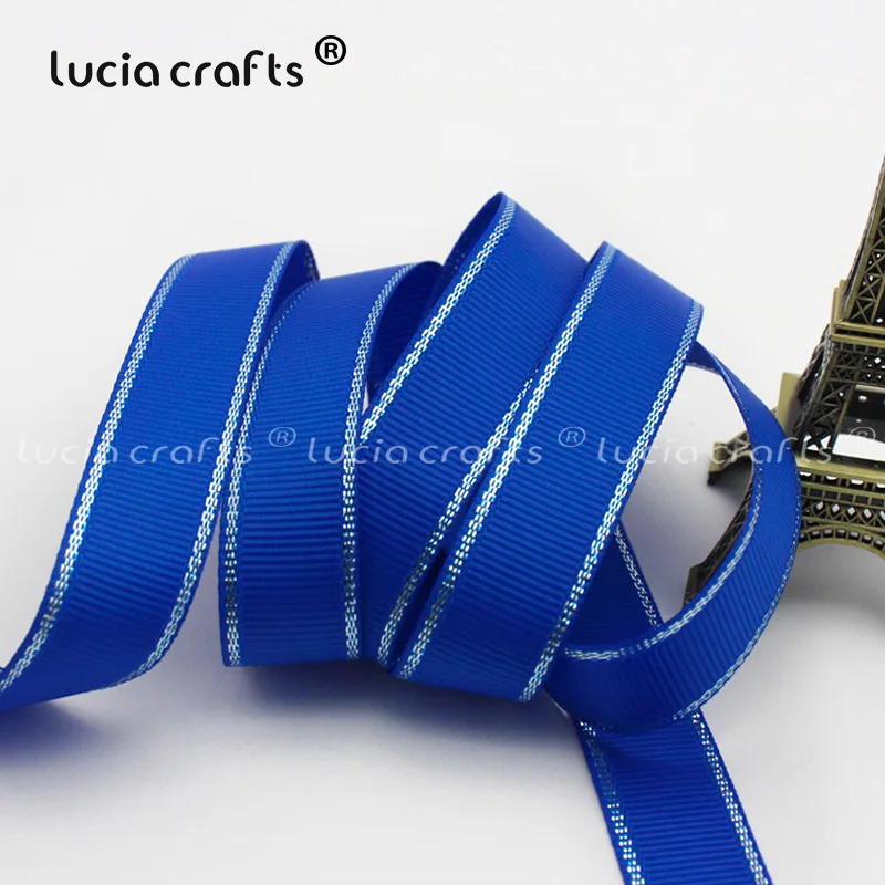 Lucia crafts 6/10/15/25 мм твердая цветная корсажная лента поделки своими руками шитьё вручную Материал вечерние Свадебные украшения T0401