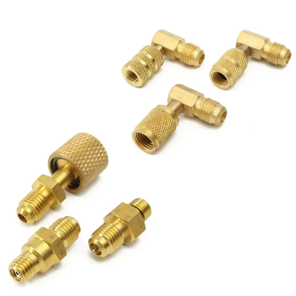 8 шт. адаптер для кондиционера R134A R12|Установки кондиционирования| |