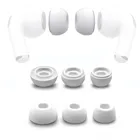 3 пары, Мягкие силиконовые насадки для наушников Apple Airpods Pro, 2 цвета