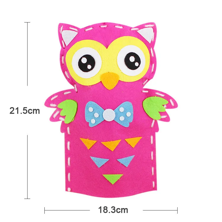 Детские Тканевые животные Ручные куклы игрушки нетканые материалы ручной работы