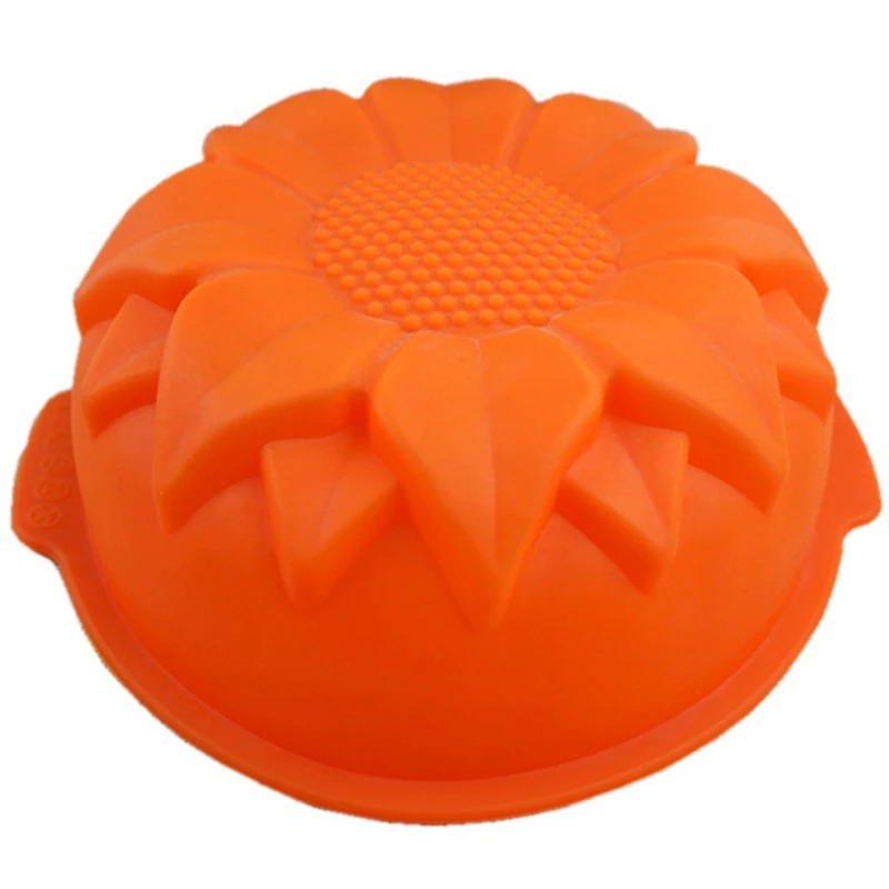 

Justdolife 3D Flower Shape Mold Silicone Chocolate Cookie Muffin Baking Tool Sponge Mousse Dessert Cake Decorating