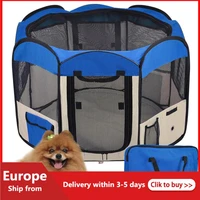 tent house for dog portable folding dog tent house octagonal cage tent puppy kennel easy operation fence outdoor dogs house hwc