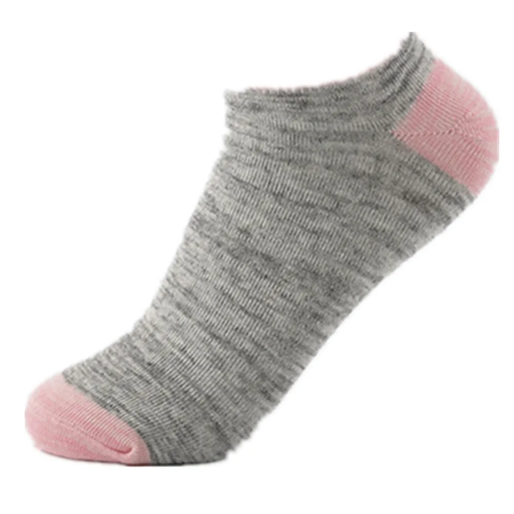 2020 New Fashion Spring Summer Casual Boat Socks Solid Color Socks Breathable Soft Socks Women's Shoes Gifts Ankle Socks Cheap