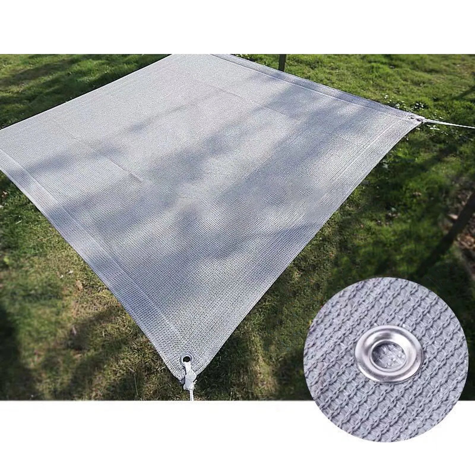 

Sunscreen Roof Cover Balcony Sunshade HDPE Plant Shading Rate 95% Outdoor Garden Supplies Gray Shade Net