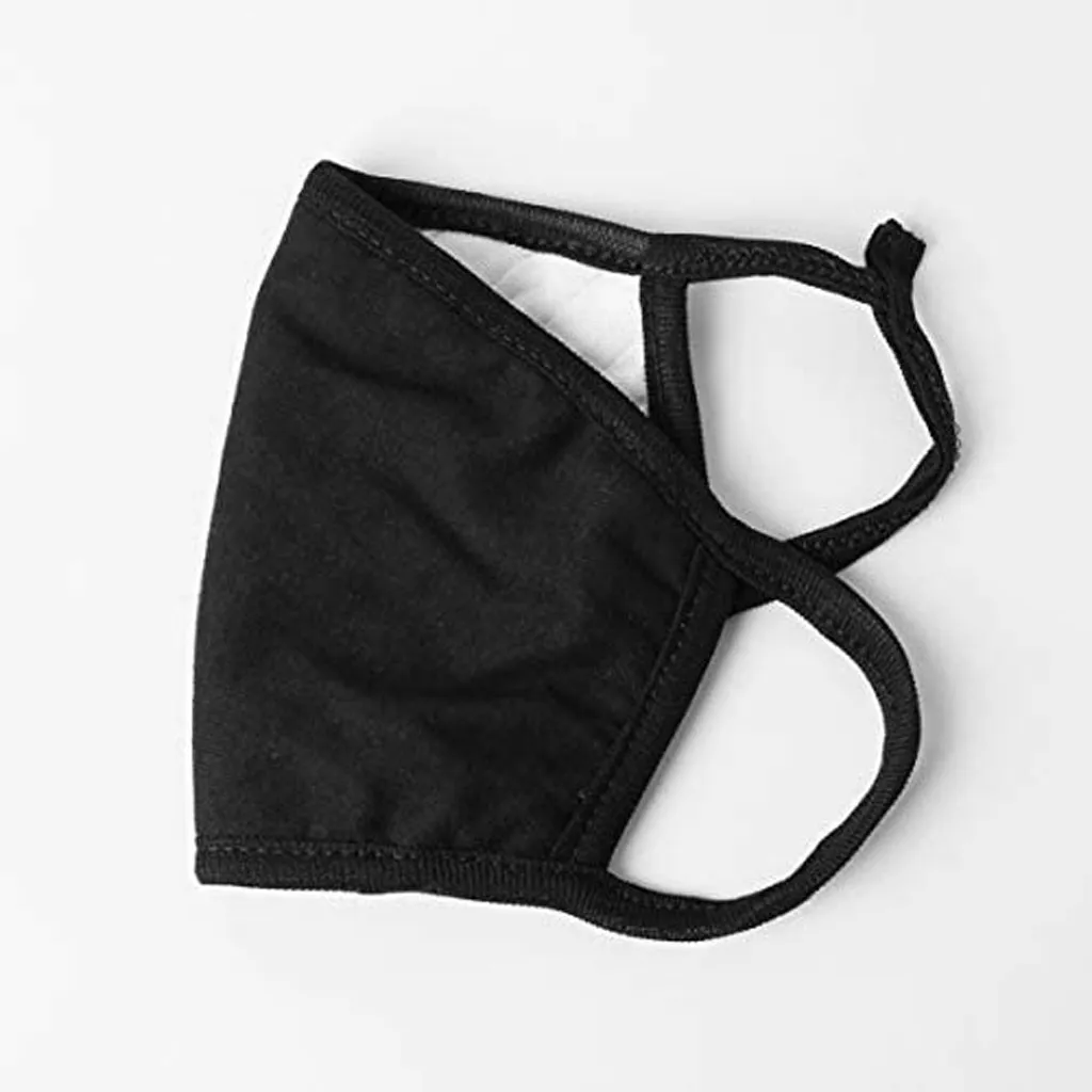 

2pcs Mascarilla Black Multifunctional Face Mask Comfortable Fashion Dust Reusable Mouth Face Masks Mouth
