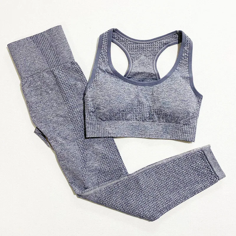 Комплект из двух предметов для тренировок комплекты йоги женская спортивная