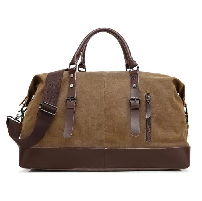 Новый дизайн 2019 мужская повседневная дорожная сумка Холщовая Сумка для багажа