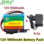 Оригинальный 12 В 9900 мАч 3S1P Аккумулятор Au литиевый 18650 Аккумулятор Au литиевый защитный комплект Совет перезаряжаемое зарядное устройство 1A