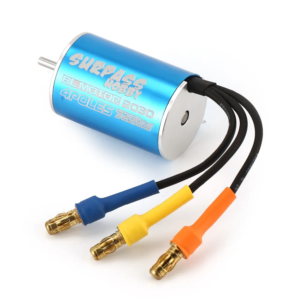 

SURPASSHOBBY 2030 7200KV 16T Mini Brushless Motor for 1/16 1/18 RC Remote Control Car Parts DIY Spare Part Accessories