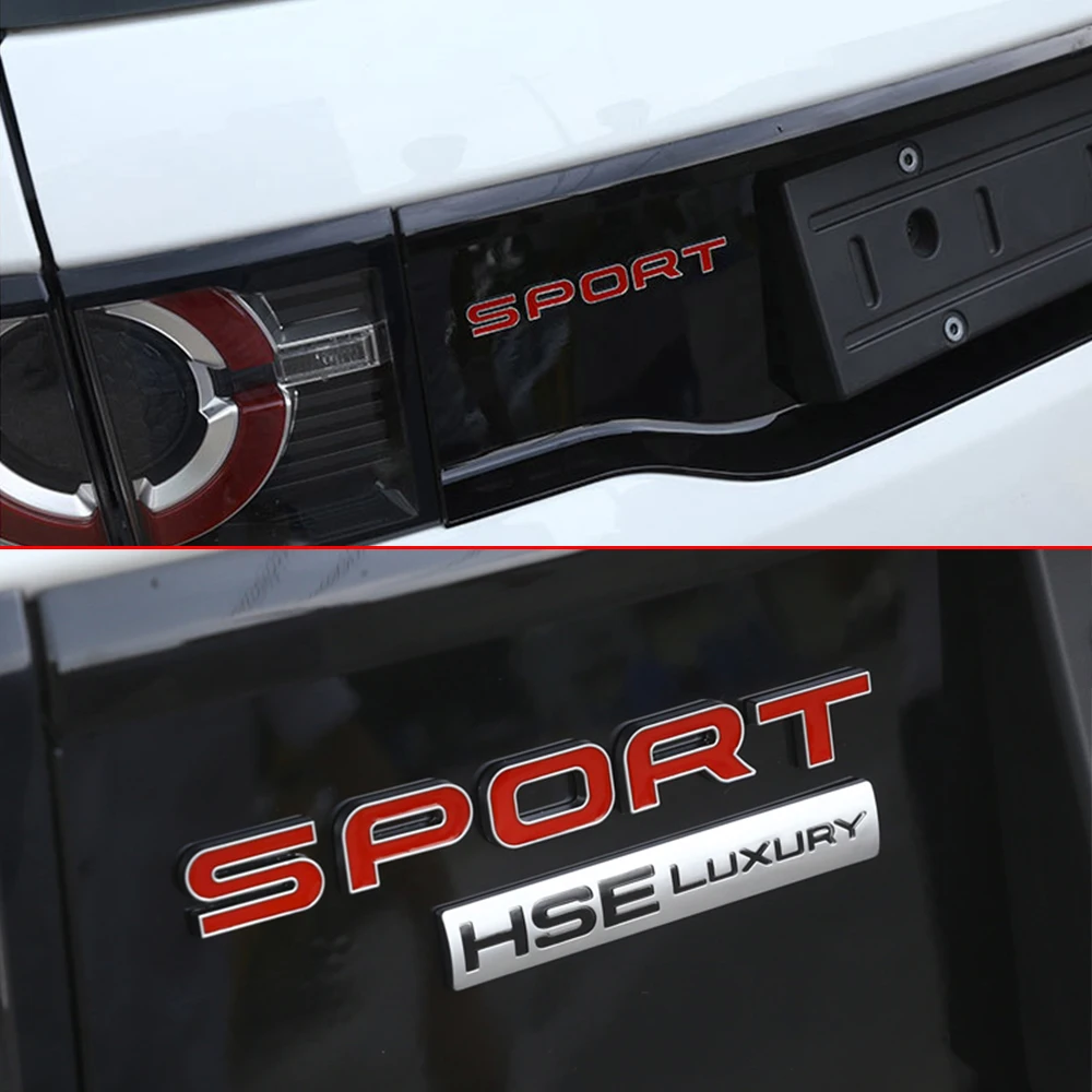 Автомобильная дверь задний объемный багажник Спорт/HSE меч Марк декоративный знак
