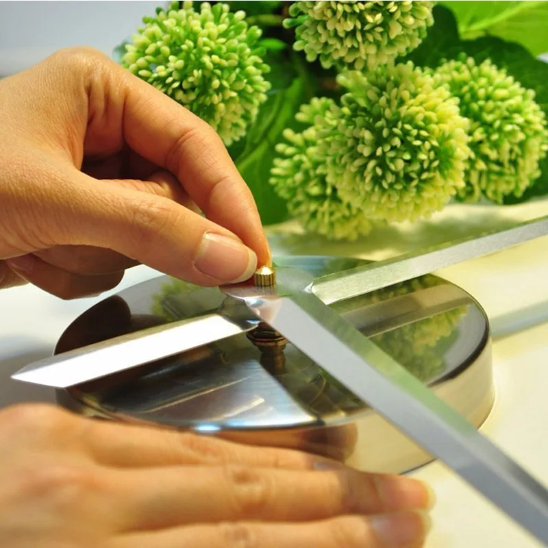 Настенные акриловые зеркальные 3d часы на клейкой основе|Настенные часы| |