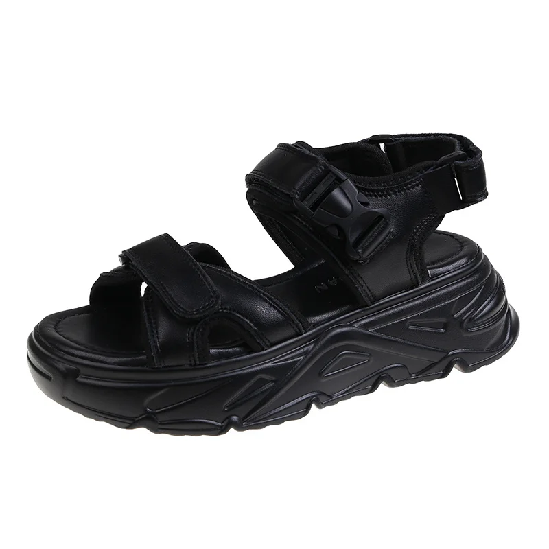 

Sandals Women Summer New Fashion Women's Sandals 2021 All-match Comfortable Round Head Open Toe Sandals Platformc Shoes