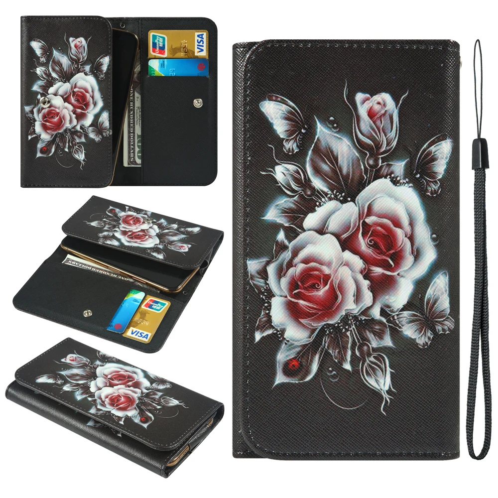 

For ZTE Maven 3 XL Nubia M2 N1 N2 Z17 Z17s Lite Play mini miniS Overture 3 Wallet Style With Card Slot Cover Bag Phone Case