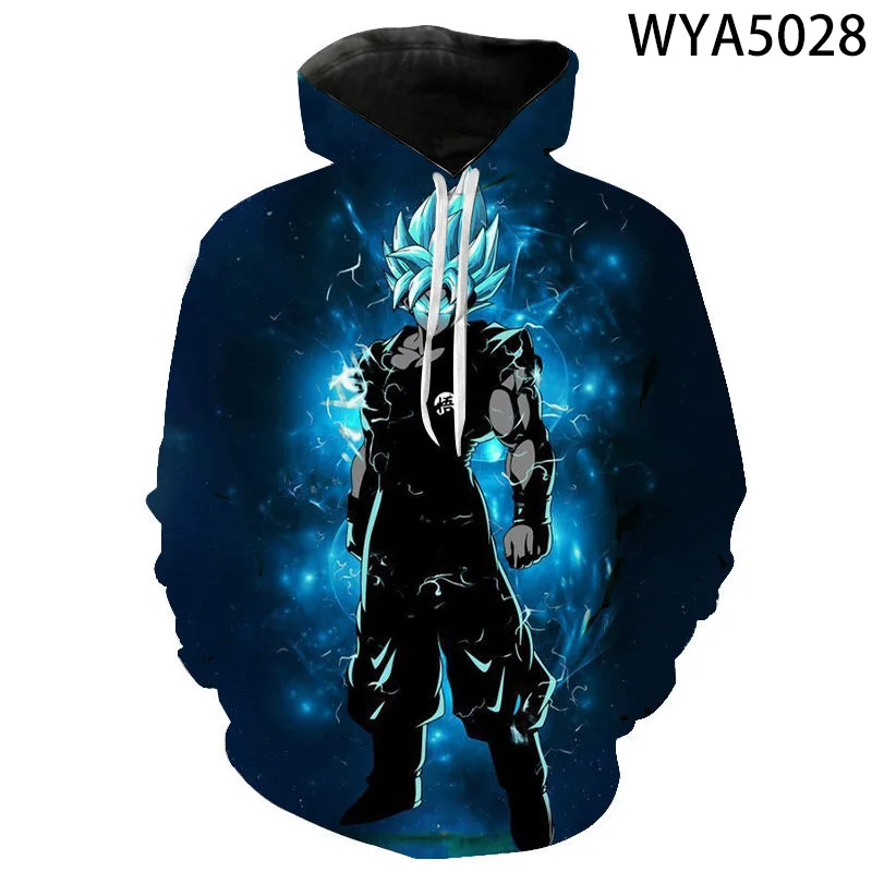 

New Casual Hoodies Dragon Fashion Men Women Children Anime DBZ 3D Print Sweatshirt Streetwear Boy Girl Kids Cool Pullover Tops