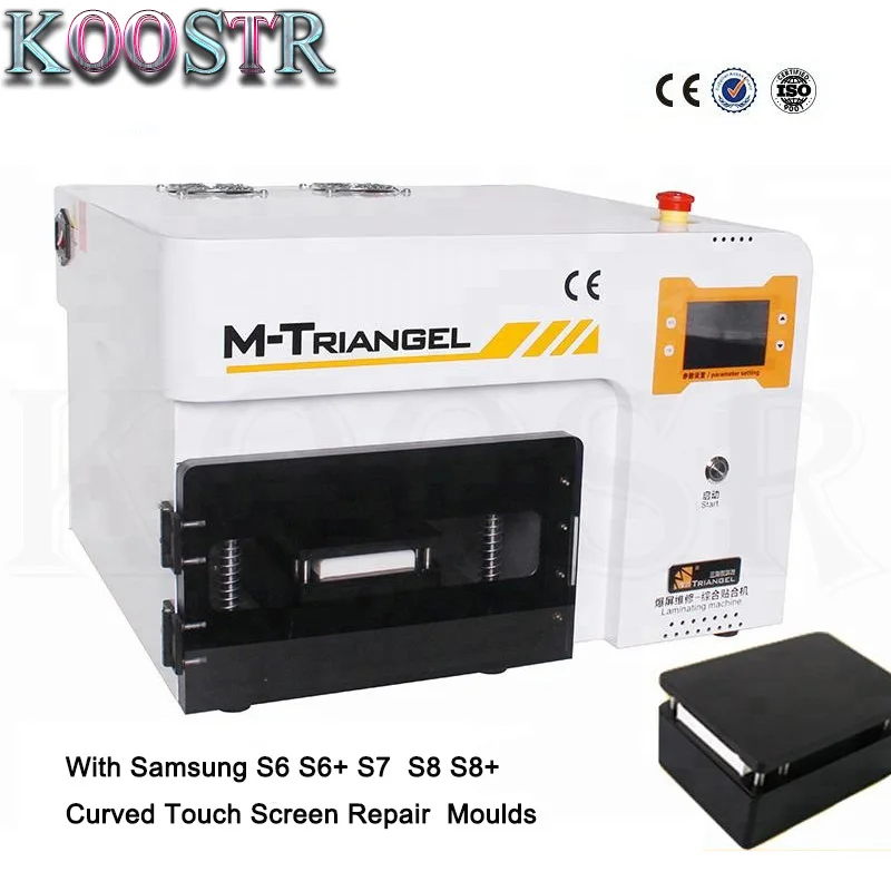 Вакуумный Автоматический Ламинирующий аппарат M-Triangel для iPhone Samsung сенсорный