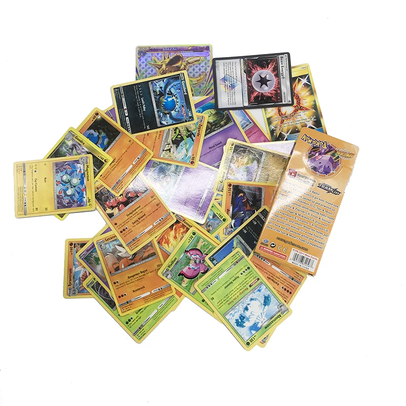Takara Tomy Pokemon 33 шт. GX EX MEGA Flash Card Меч Щит Солнце Луна Коллекционная карта подарок детская игрушка