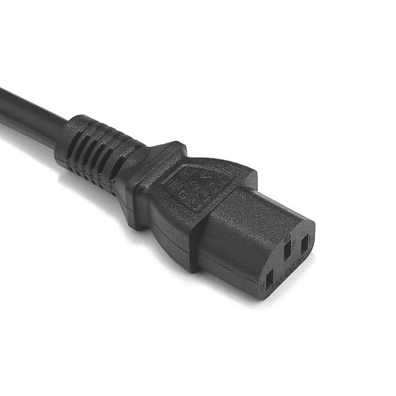 100 шт. IEC C13 кабель питания 1 М 5 м 6 футов мм Schuko CEE 7/7 разъем удлинитель для