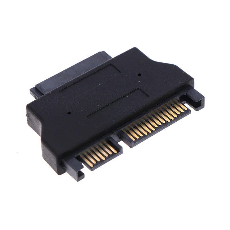 

Адаптер SATA Slimline серии ATA 7 + 15 22pin штекер-тонкий 7 + 6 13pin гнездо
