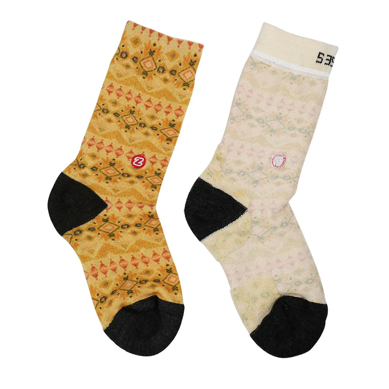 Носки с принтом спортивные носки ульсветильник кие из мериносовой шерсти ZEALWOOD