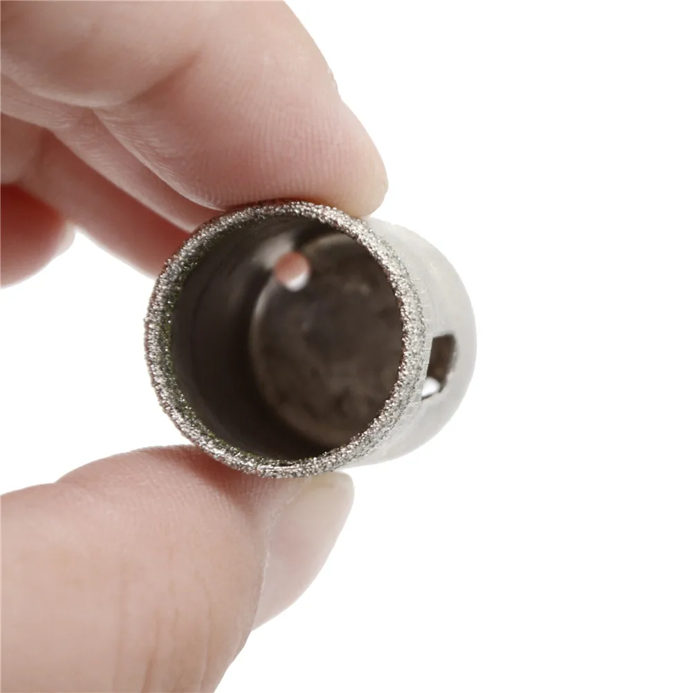 2 шт. 4-55 мм Алмазное покрытие отверстие пилы сверла набор инструментов для плитки