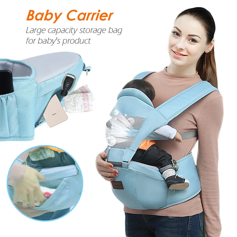 

Sling Baby Ergonomic Baby Carrier Waist Stool Kangaroo Bag for Baby Hipseat Infant Insert Toddler Carrier Hip Seat Carrier