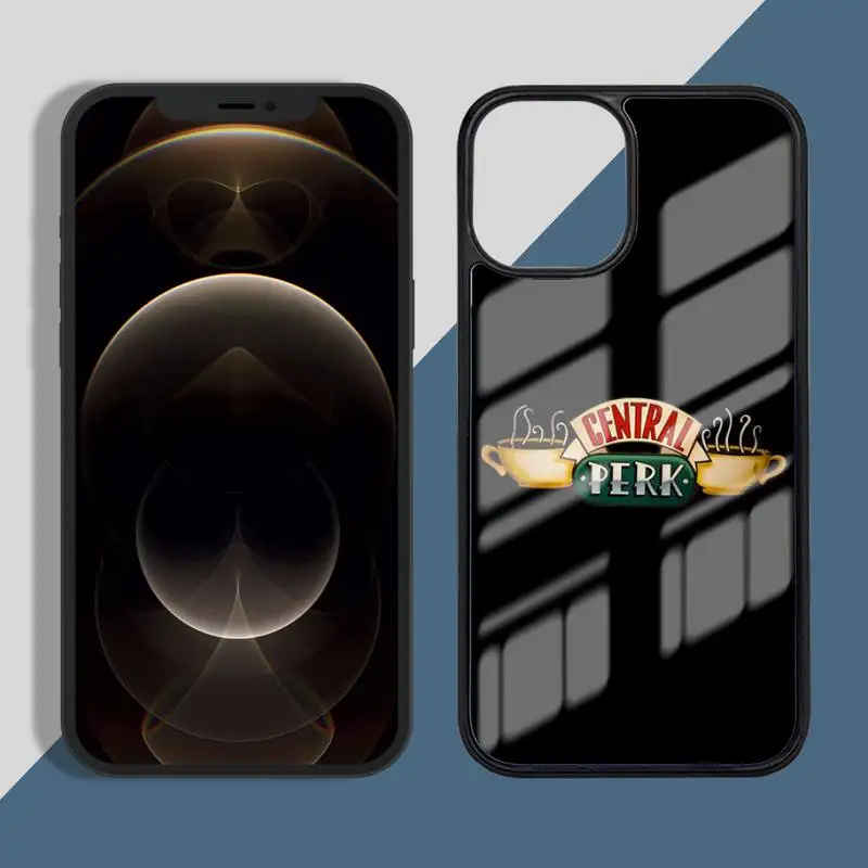 

Central Coffee Perk friends Phone Case PC for iPhone 11 12 pro XS MAX 8 7 6 6S Plus X 5S SE 2020 XR