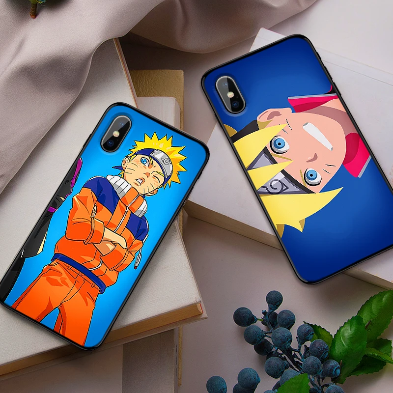 Боруто Мягкий силиконовый чехол для телефона Samsung Galaxy S8 S9 S10 Plus NOTE 8 9 M10 M20 M30 S7 край