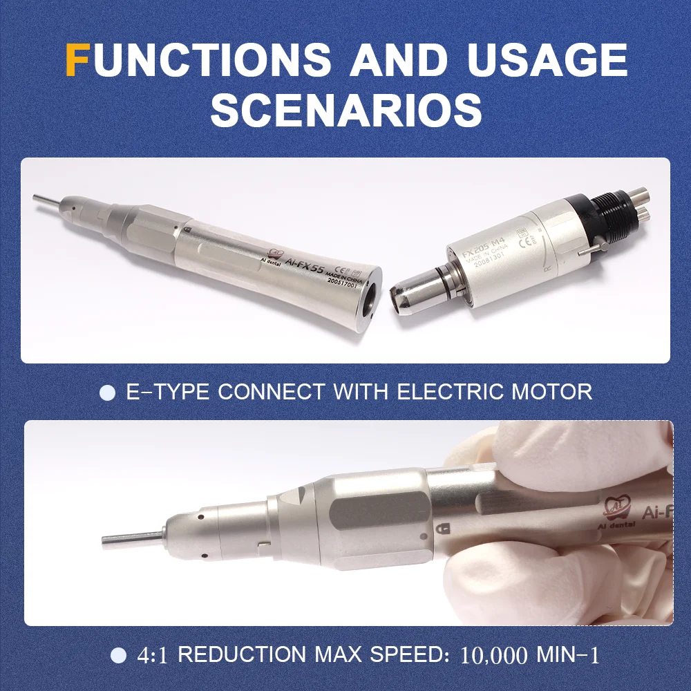 Оральный полировальные инструменты стоматологических наконечников 4:1 снижение