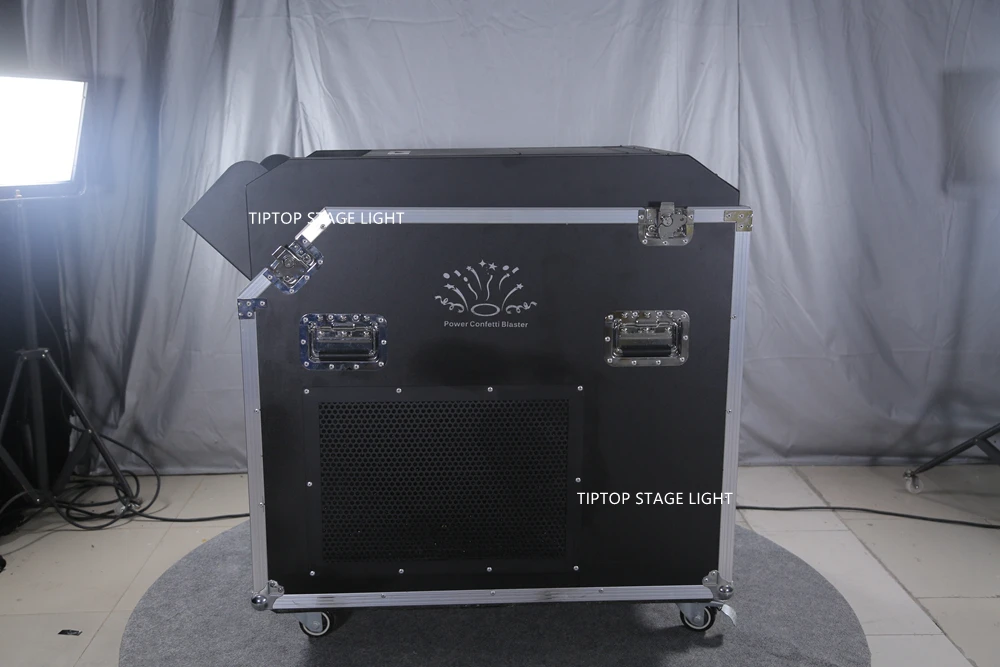 Gigertop power конфетти бластер чехол для полета упаковка высокоскоростной вентилятор без необходимости подача в резервуар