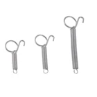 Пружина из нержавеющей стали с крючком для фиксации кролика, курицы, попугая, морской кролика, клетки, двери, птицы, 40 шт.