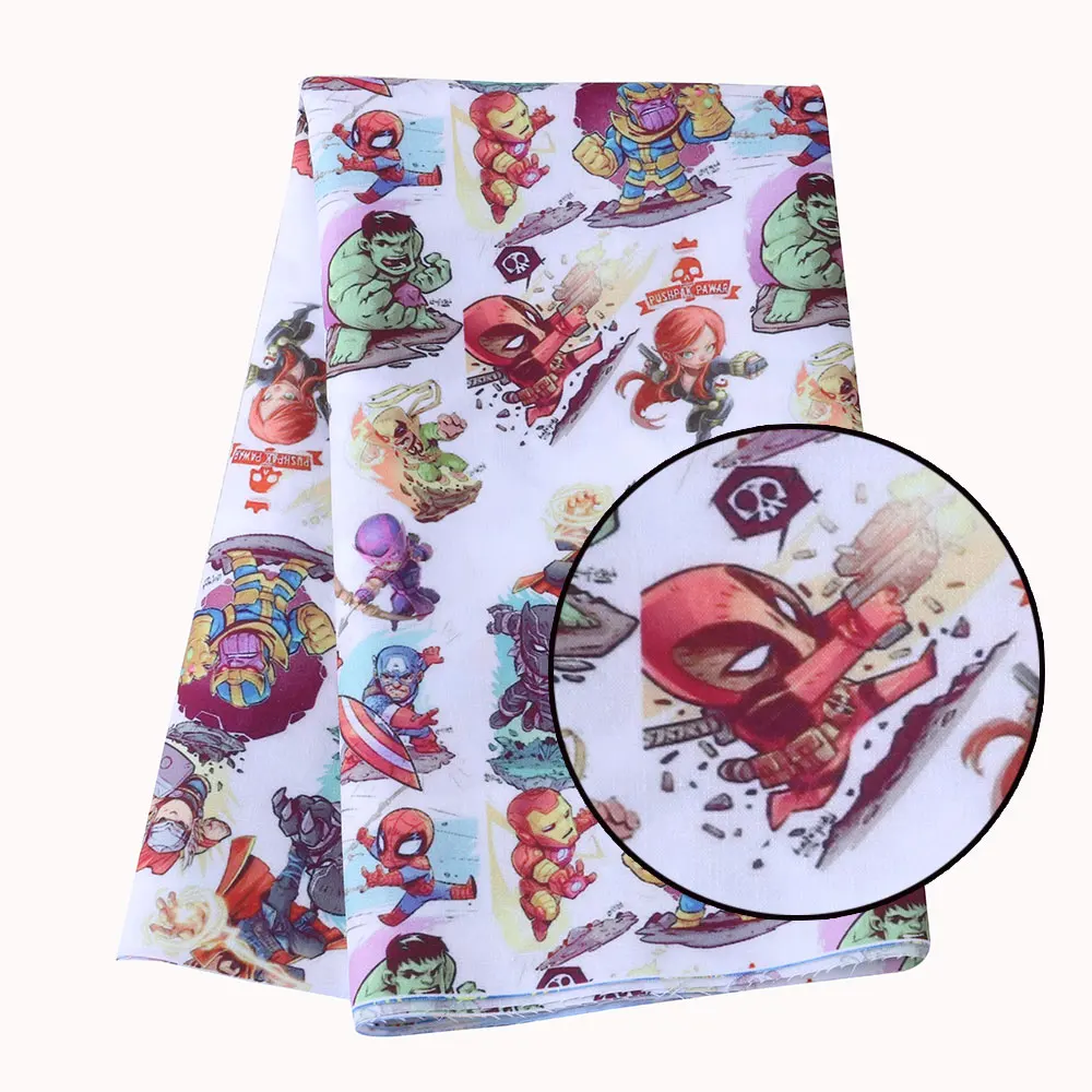 

Jujutsu Kaisen Stof Cartoon Diy 50x140cmCm Polyester Katoen Fabrichandmade Naaien Patchwork Bedrukte Stof Stof Anime Stof
