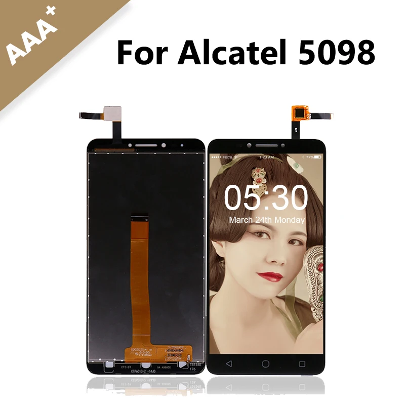 10 шт./лот для Alcatel Pixi 4 6 0 4g 5098 ЖК дисплей + сенсорный 5098O OT5098 экран дигитайзер
