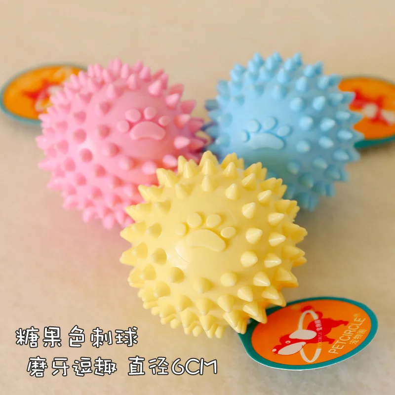 Игрушечный мяч для питомца игрушка кошек и собак со звуком жевательная