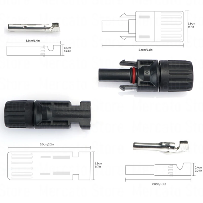 Набор инструментов для обжима солнечных батарей 2 5-мм²/AWG26-10 | Строительство и