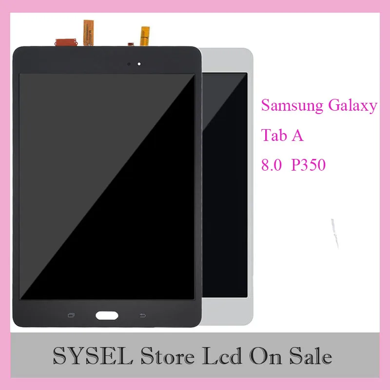 

LCD Display Touch Screen Digitizer Glass Mount For Samsung Galaxy Tab A 8.0 P350 SM-P350