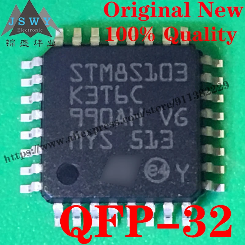 

STM8S103K3T6 STM8S105C6T6 STM8S105K4T6C Semiconductor 8-bit microcontroller -MCU IC Chip Use the for module arduino nano uno