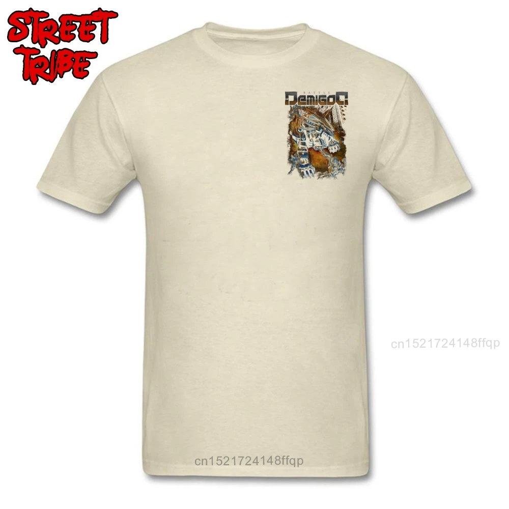 Мужская футболка Demigod новинка 2018 повседневные Топы И Футболки с круглым вырезом