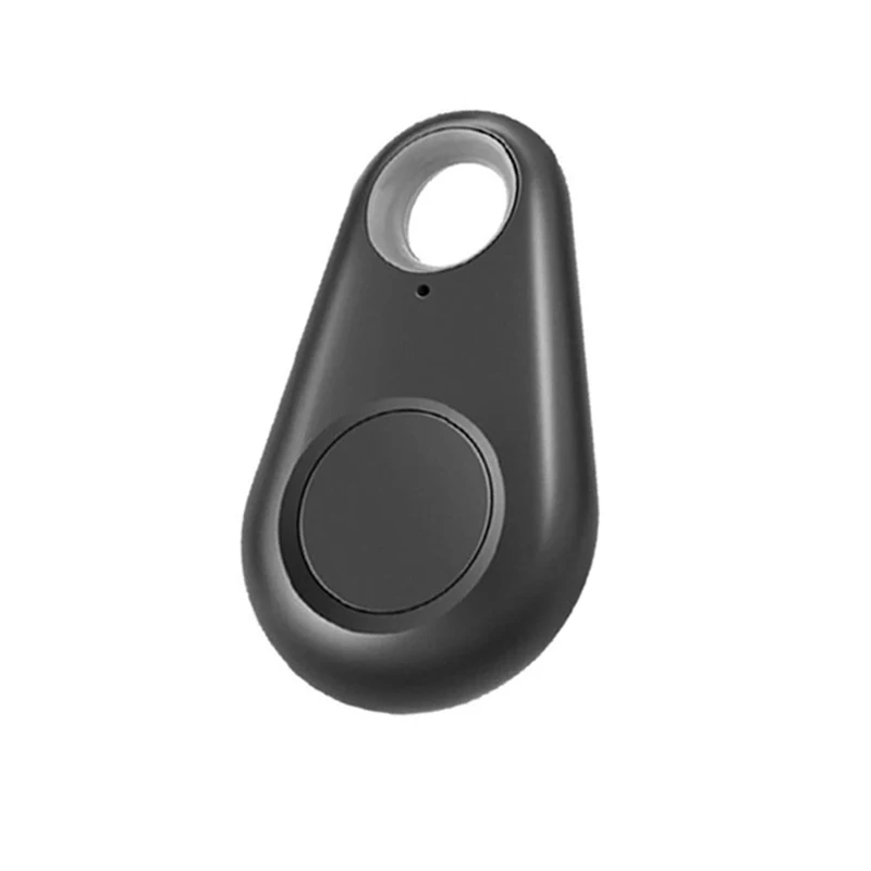 Black Умный GPS трекер поисковый локатор беспроводной, защита от потери Bluetooth Tracer для питомца собаки кошки ключи бумажник дети Портативный будильник трекеры - Цвет: Black